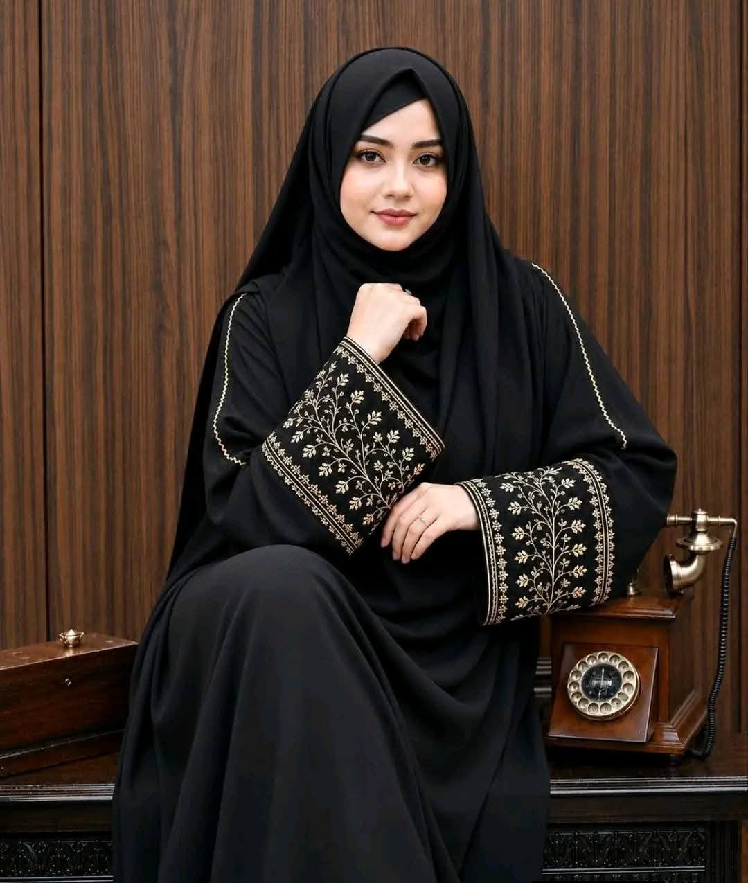 WhatsApp Image 2026-08-08 at 5.24.12 PM Anzar Embroidery Borka (Only Borka) - Image 1